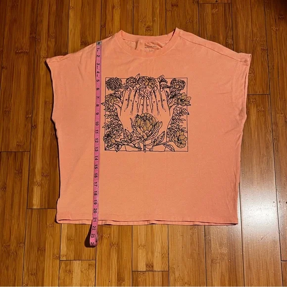 Anthropologie x Real Fun Graphic Muscle Tee Size M - Picture 12 of 16